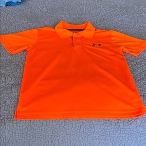 Under Armour Kids Bright Orange Polo